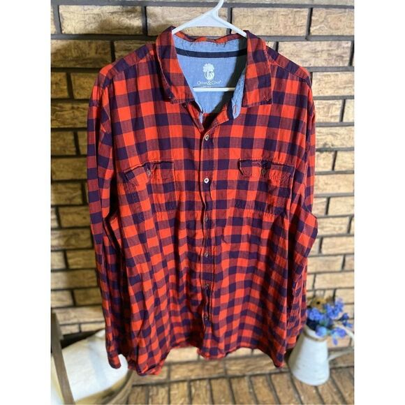 Ocean & Coast Men’s Flannel - Picture 1 of 5